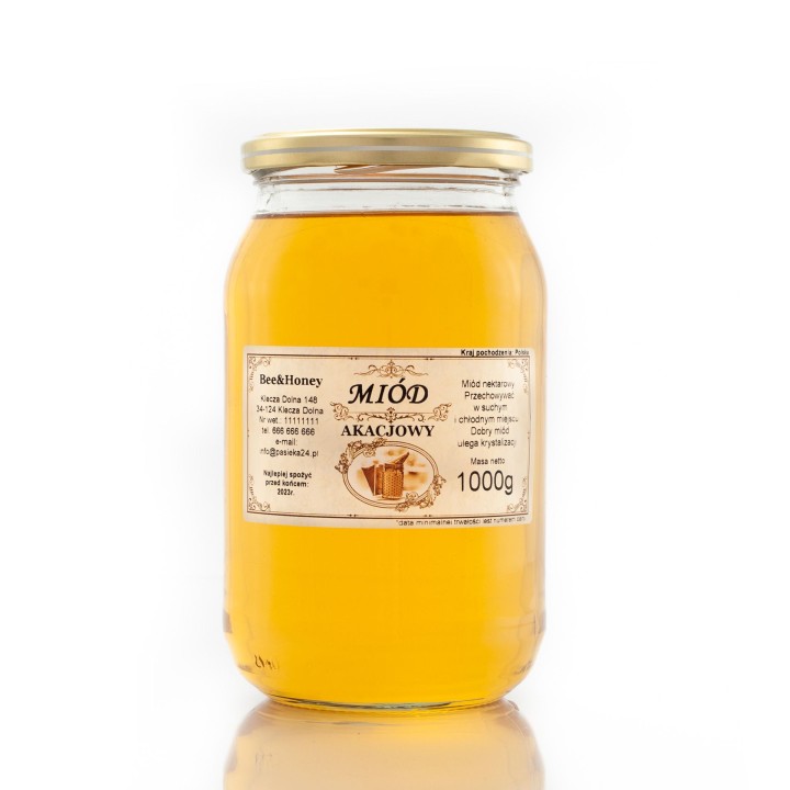 Etykieta z własnym nazwiskiem (100 szt) - wzór EN16