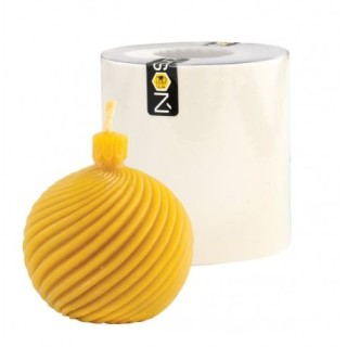 Silikonowa forma na świece - Bombka spiralna - wzór FS476