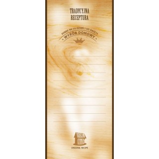 Etykiety na wyroby alkoholowe - uniwersalne (50 szt) - wzór EA8