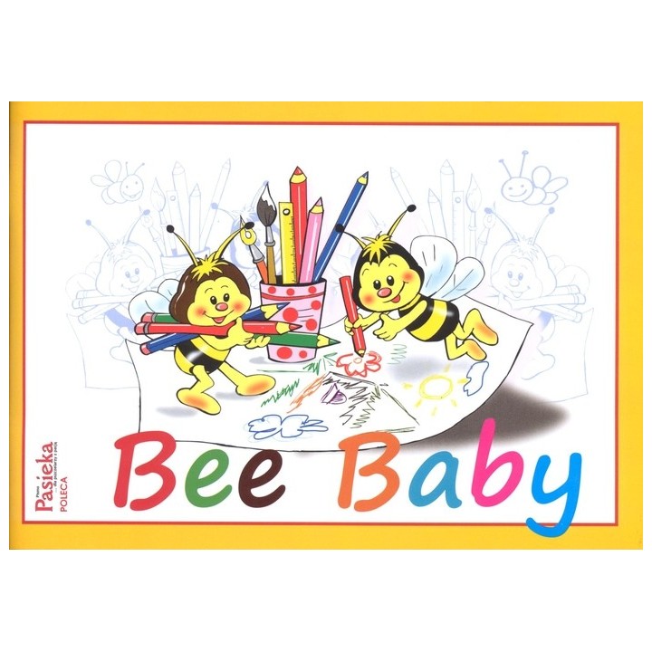 Kolorowanka dla dzieci  PSZCZÓŁKI "Bee Baby" - K71