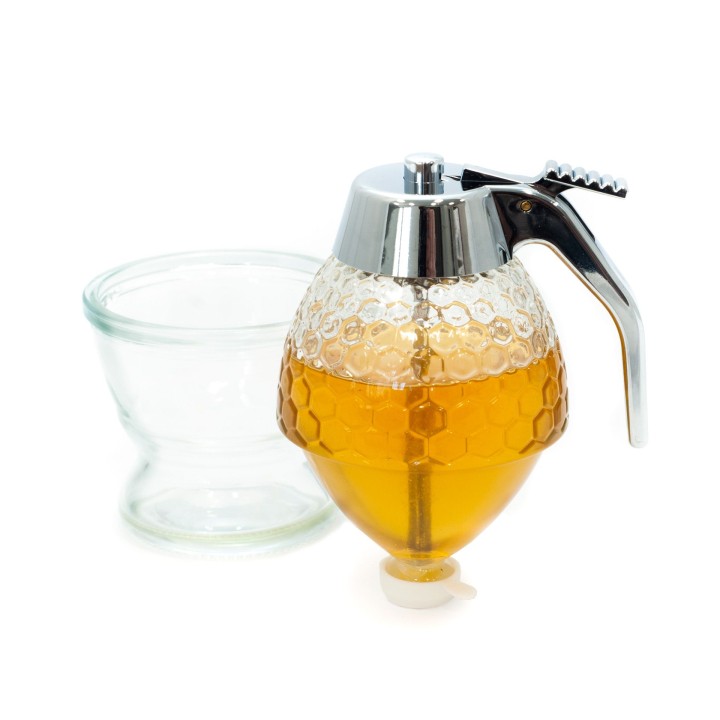 Dozownik do miodu szklany rozkładany premium DOZ 10