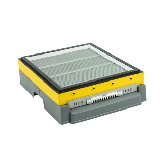 Dennica higieniczna plastikowa z segmentowym poławiczem pyłku (malowany) - Wielkopolska 10 ramkowa