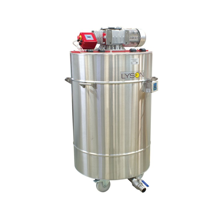 Urządzenie do kremowania miodu 600 L (400V) z płaszczem grzewczym (na dekrystalizatorze) ze sterownikiem automatycznym