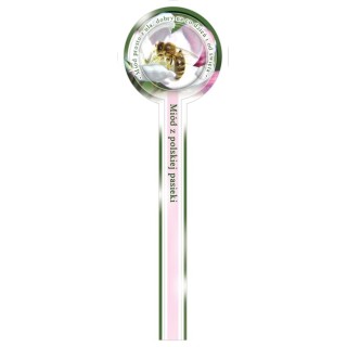 Paczka banderol Miód z polskiej pasieki (100 szt) - wzór BA202