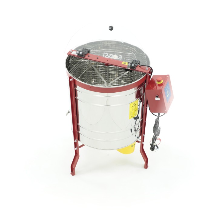 Miodarka diagonalna 5-plastrowa Wielkopolska / Langstroth elektryczna 12V/230V Ø600mm – CLASSIC LINE - W2014