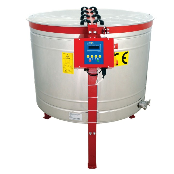 Miodarka 8-kasetowa Dadant / Warszawska Poszerzana elektryczna 230V automat Ø1200mm – CLASSIC LINE - W205500