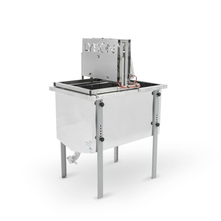 Stół  do odsklepiania wzmocniony 750 mm Optima z odsklepiarką pionową ręczną