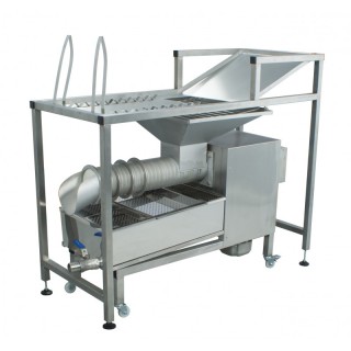 Stół do odsklepiania ręczny z wytłaczrką do odsklepin 50kg/h