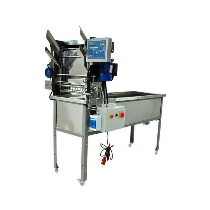 Stół do odsklepiania z podajnikiem automatycznym - zasilanie 400V - noże podgrzewane elektrycznie