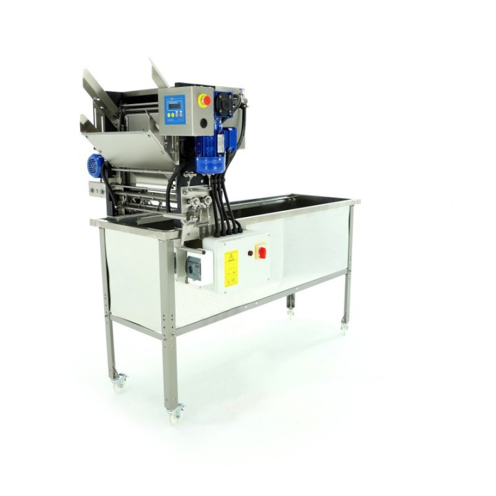 Stół do odsklepiania z podajnikiem automatycznym – 230V – obieg zamknięty