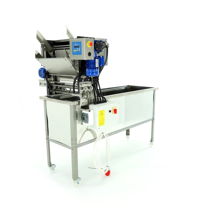 Stół do odsklepiania z podajnikiem automatycznym – 400V – obieg zamknięty