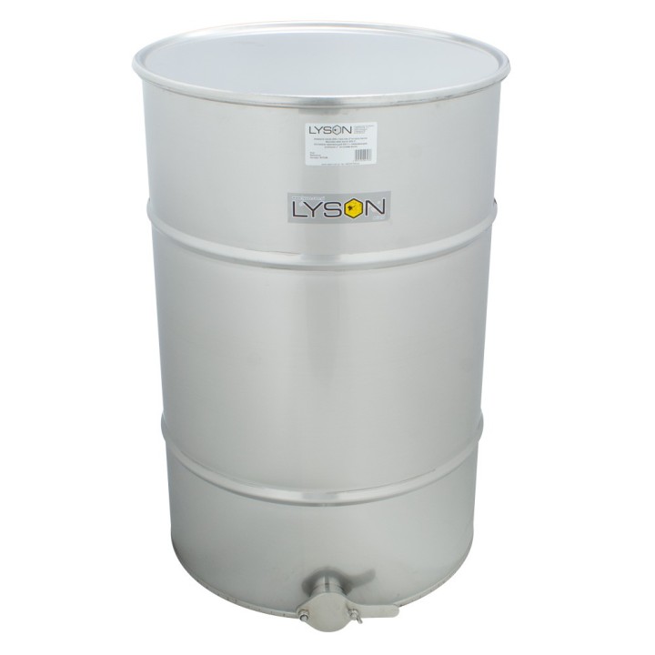 Odstojnik nierdzewny 200l na bazie beczki z zaworem nierdzewnym 2' - CLASSIC LINE