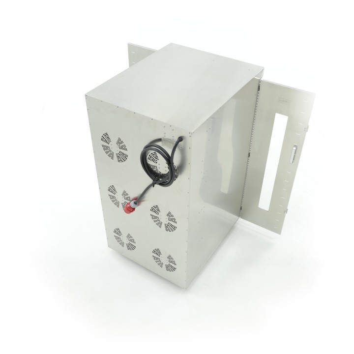 Suszarka do pyłku - 24 półki i 48 szuflad (pojemność: 600 l)