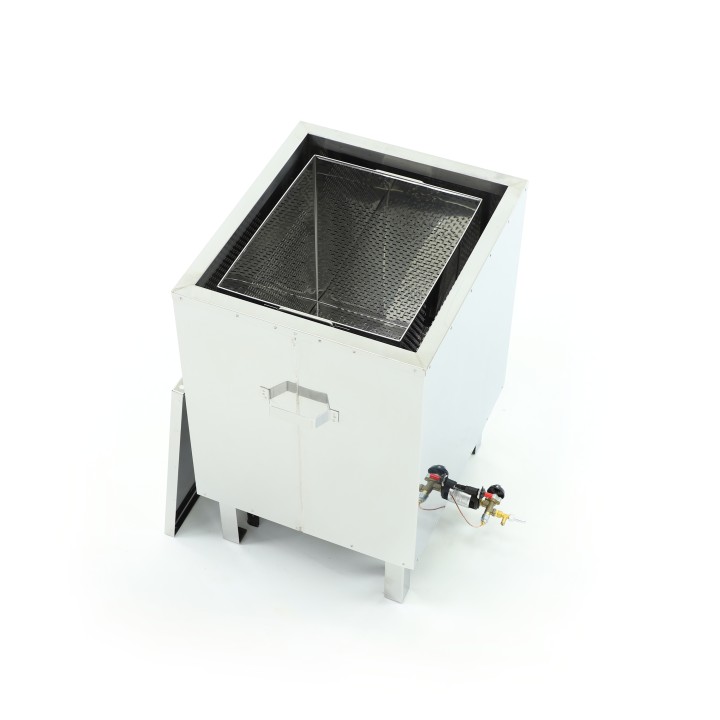 Urządzenie do wytopu wosku i dezynfekcji ramek duże (ocieplone)+ taboret gazowy