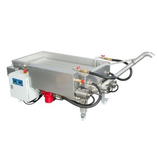 Urządzenie do wytopu wosku z rusztem wodnym