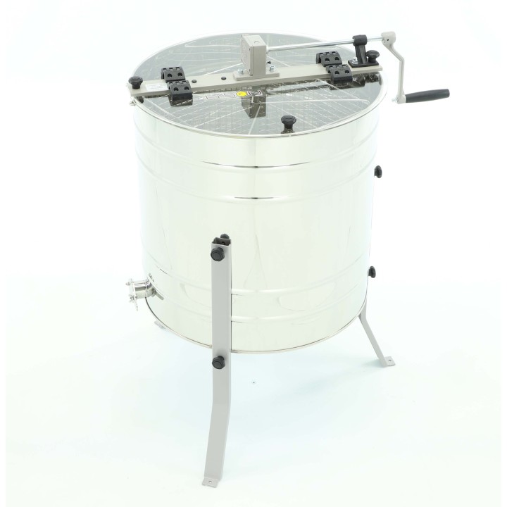 Miodarka 4-plastrowa diagonalna ręczna , Ø600, kosz uniwersalny - W2027BV