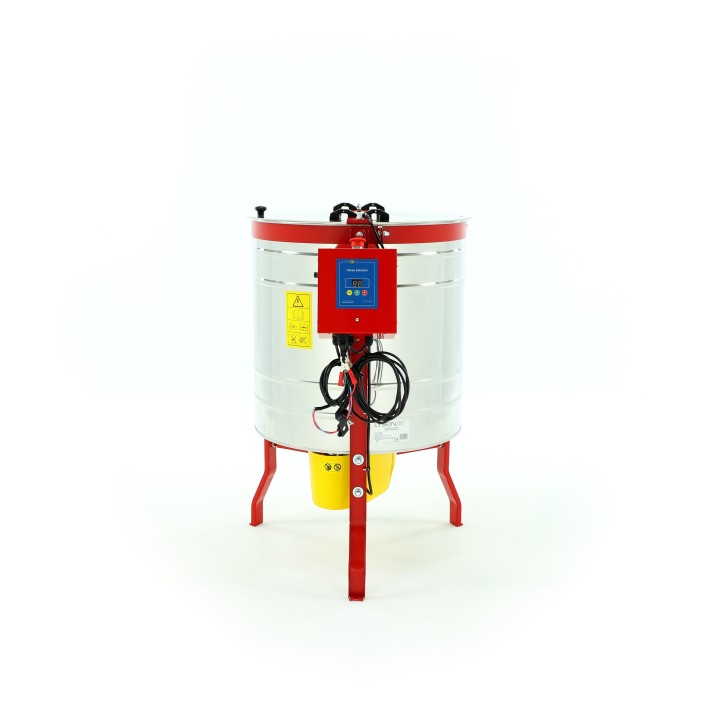 Miodarka diagonalna 4-plastrowa uniwersalna elektryczna 12V/230V Ø600mm – CLASSIC LINE - W2013