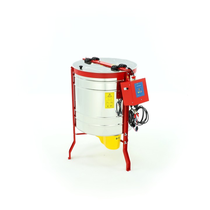 Miodarka diagonalna 4-plastrowa uniwersalna elektryczna 12V/230V Ø600mm – CLASSIC LINE - W2013