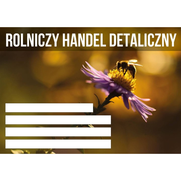 Duża tablica informacyjna RHD - wzór F358