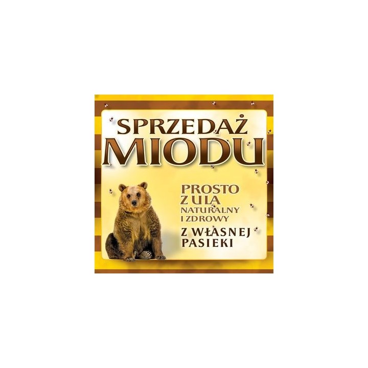 Baner reklamowy (100x100cm) - wzór BR24-1x1