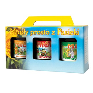 Pudełko na 3 słoiki 315ml (10szt) – P2a