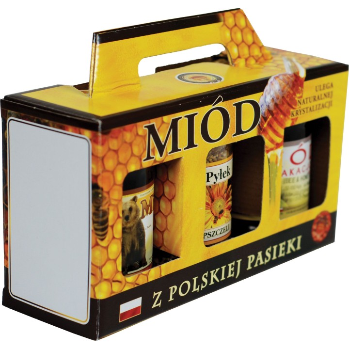 Pudełko na 3 słoiki 315ml (10szt) – P2c