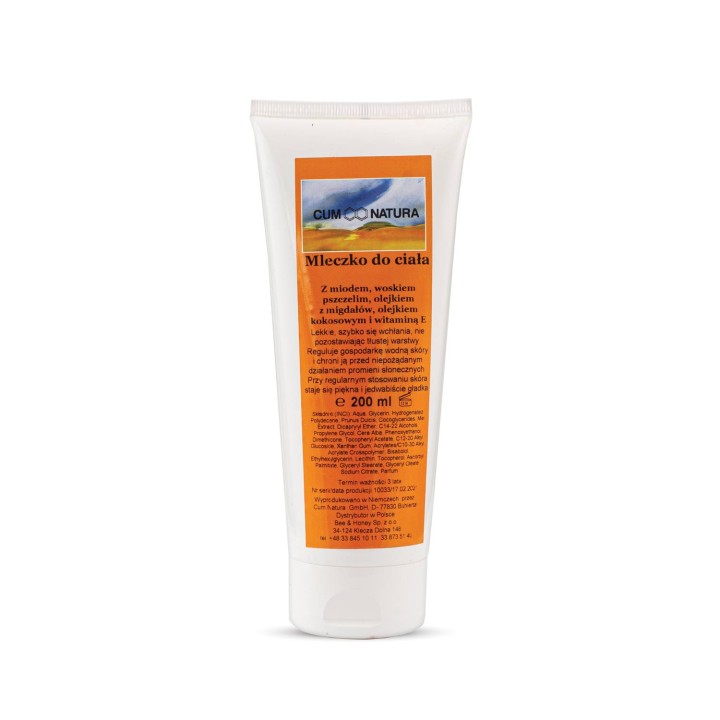 Mleczko do ciała z miodem i woskiem pszczelim 200 ml - wzór B60