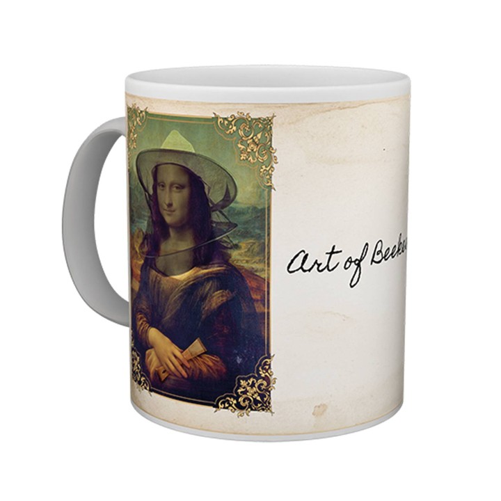 Kubek z nadrukiem Mona Lisa | Art of Beekeeping - KUB38