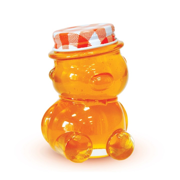 Paczka 8 szt słoiczków miś 70ml z nakrętkami  (8szt) -  wzór A39