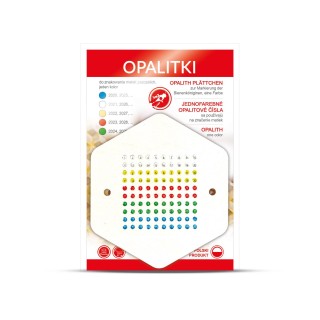 OPALITKI POLSKIE (5 kolorów po 20 numerów) (1szt) - wzór OPAL5L
