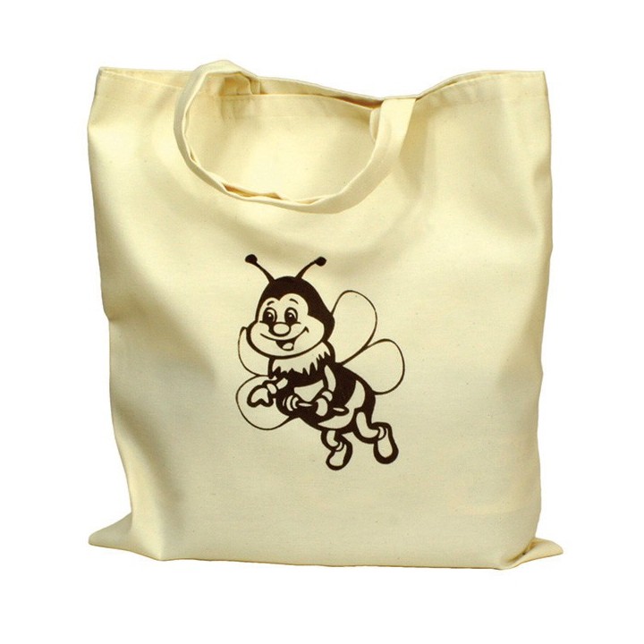 Torba bawełniana z pszczółką (1szt) - wzór TE4