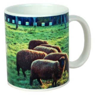 Kubek z motywem pszczelarskim "UŚMIECHNIJ SIĘ"  - KUB11