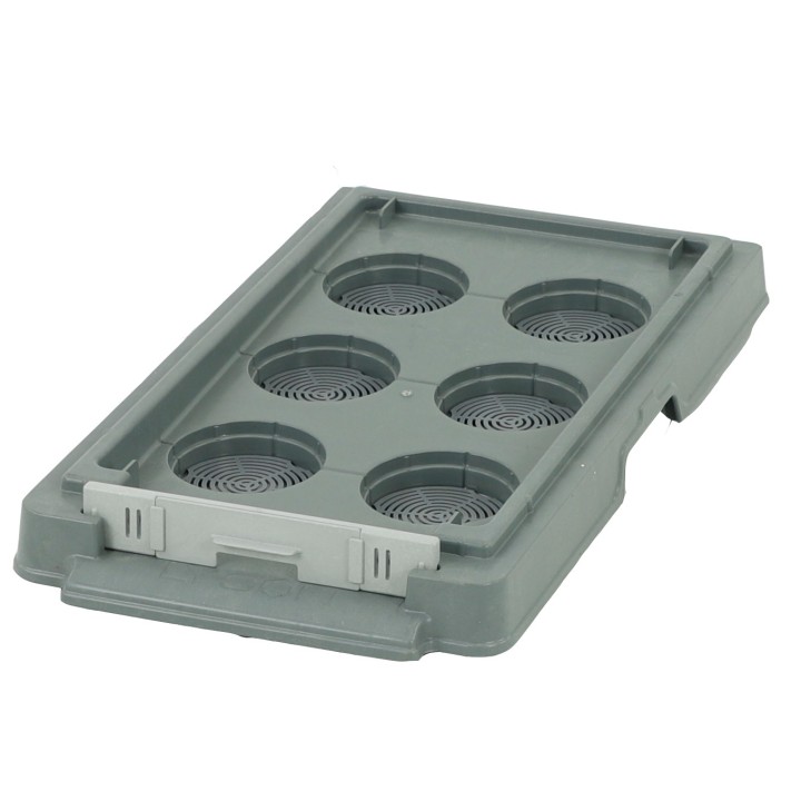 Ul 6-ramkowy z wręgami Dadant, niemalowany (daszek, korpus, dennica plastikowa bez korków) - W11610