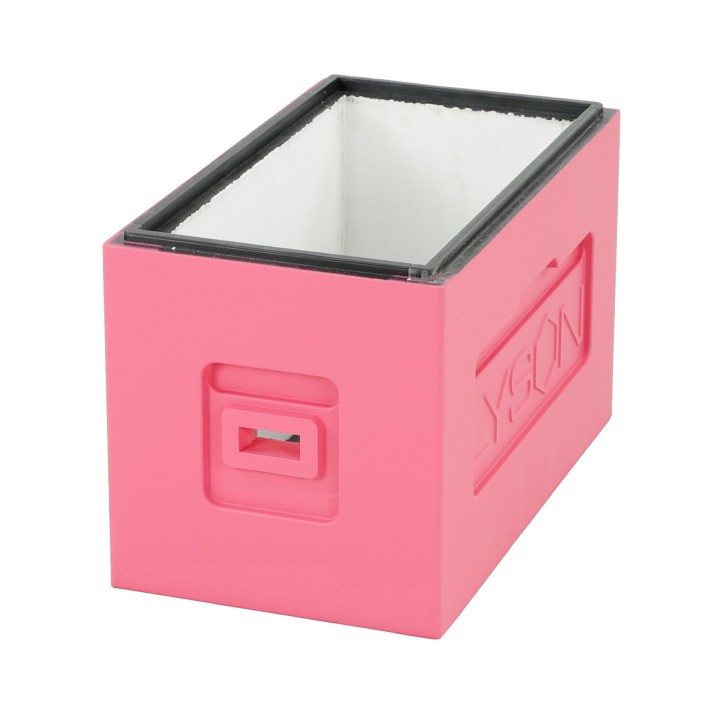 Ul 6-ramkowy z wręgami Dadant, malowany - różowo - szary (daszek, korpus, dennica plastikowa bez korków) - W1161_R