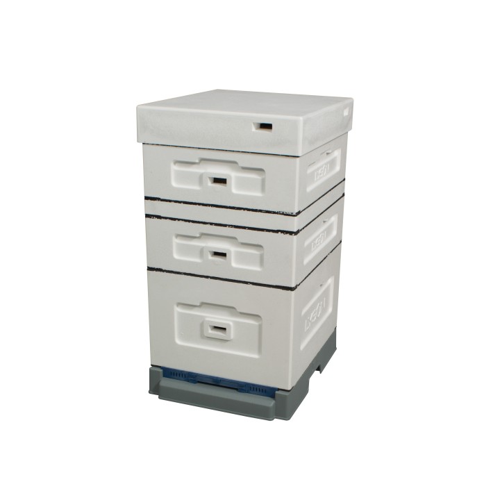 Ul dadant z dennicą wysoką higieniczną plastikową - niemalowany - LU10080H