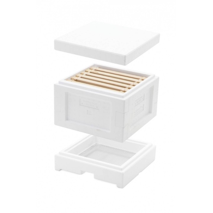 Ulik Mini Plus z osiatkowaną dennicą, styropianowy - H1620