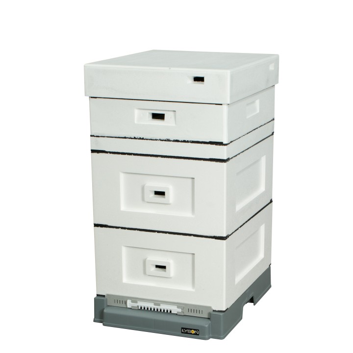 Ul langstroth z dennicą wysoką higieniczną plastikową - niemalowany - LU101100A