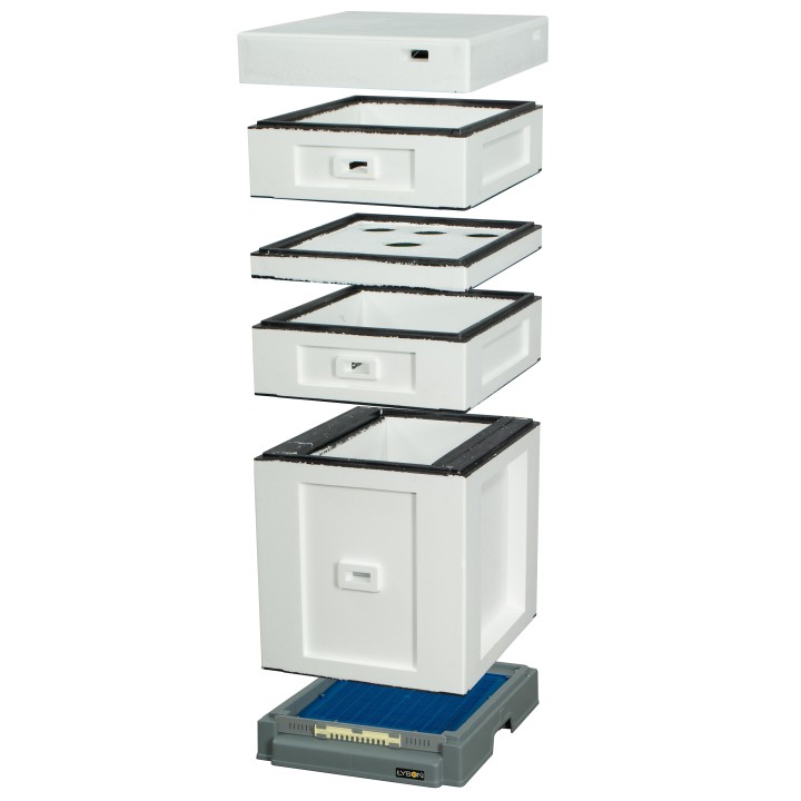 Ul warszawski zwykły z dennicą wysoką higieniczną plastikową - niemalowany - LU1559