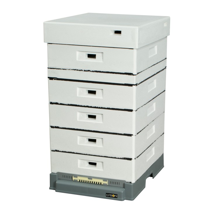 Ul apipol z dennicą wysoką higieniczną plastikową - niemalowany - LU10100H