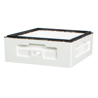 Korpus Dadant 1/2 z wręgami, niemalowany - W10180