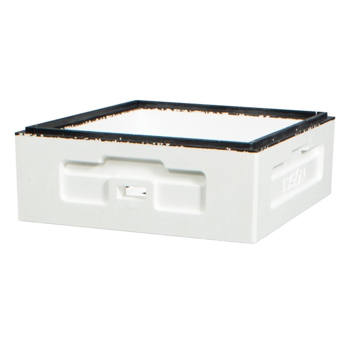 Korpus Dadant 1/2 z wręgami, niemalowany - W10180