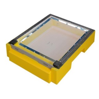 Dennica wysoka higieniczna Dadant, Langstroth, Wielkopolska 12-ramkowa, Apipol, malowana (żółta) - W102200