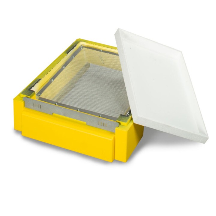 Dennica wysoka higieniczna Dadant, Langstroth, Wielkopolska 12-ramkowa, Apipol, malowana (żółta) - W102200