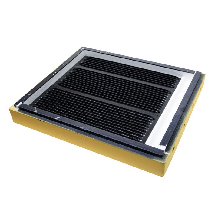 Segmentowy poławiacz pyłku do dennicy higienicznej Dadant / Langstroth / Apipol / Wielkopolski 12 ramkowy – malowany - W102400