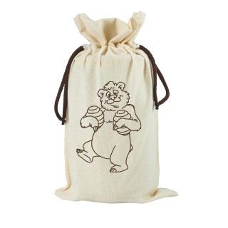 Woreczek ekologiczny prezentowy na 1 słoik 900 ml (1szt) - TE5c