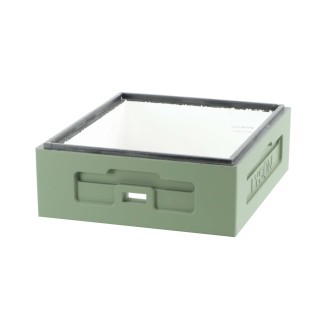 Korpus Dadant 1/2 z wręgami - malowany (zielony) - W1018_Z