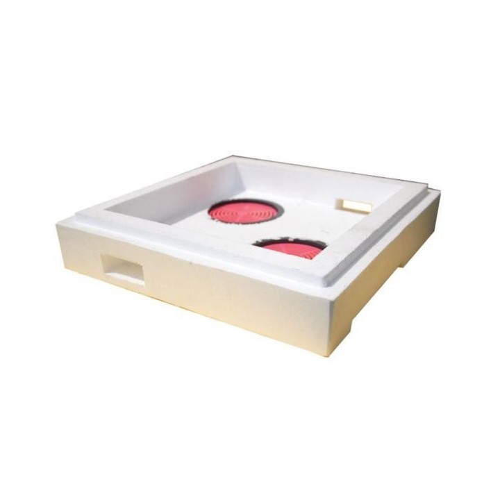 Mini dennica z wentylacją i kompletem korków, niemalowana - W1111