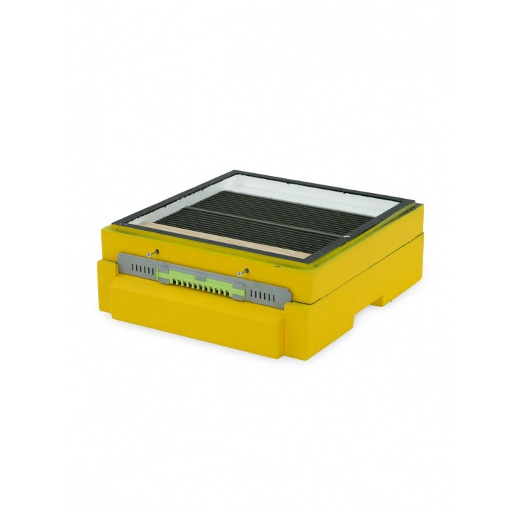 Dennica wysoka z segmentowym poławiaczem pyłku Wielkopolska 10-ramkowa/Ostrowskiej - W1037K