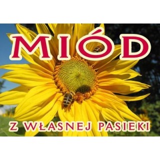 Naklejka na tablicę reklamową rozm. 43x30,5cm - N203