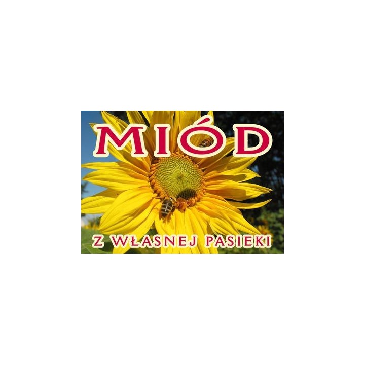 Naklejka na tablicę reklamową rozm. 43x30,5cm - N203